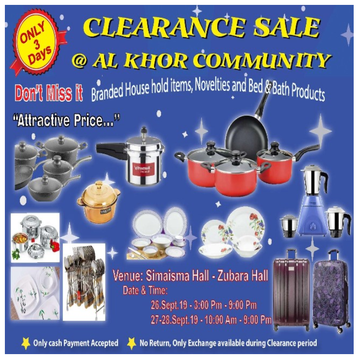 Prime Durables Clearance Sale - September 2019