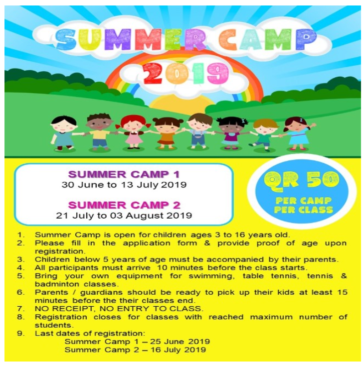 Summer Camp 2019
