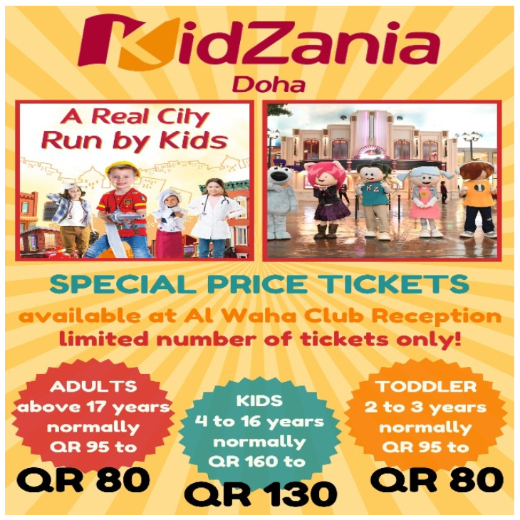 Kidzania Special Price Tickets