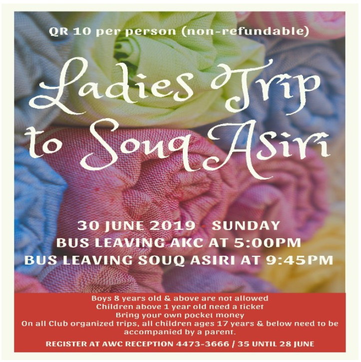 Ladies Trip to Souq Asiri - June 2019