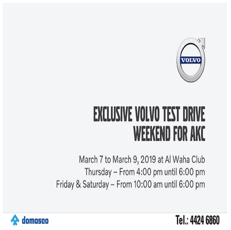Volvo Test Drive Weekend