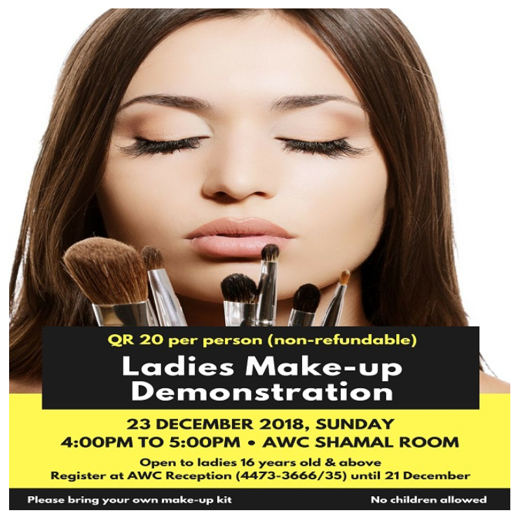 Ladies Make-up Demonstration