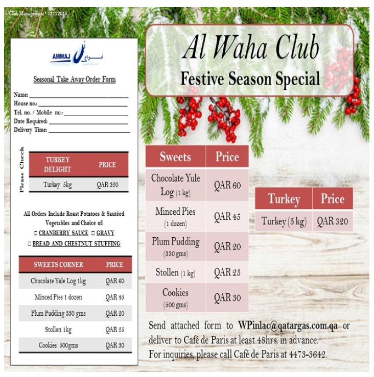 Festive Season Special