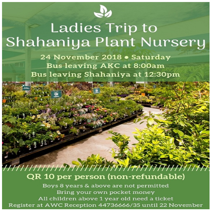 Ladies Trip to Shahaniya Plant Nursery