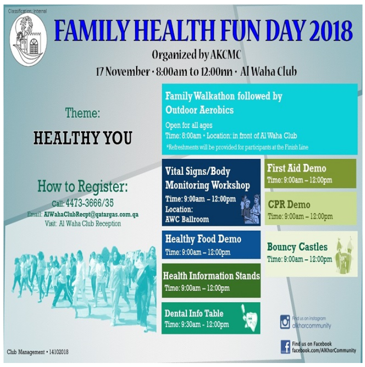 Family Health Fun Day 2018