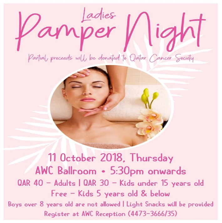 Ladies Pamper Night
