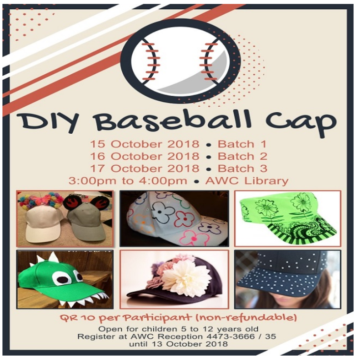 DIY Baseball Cap