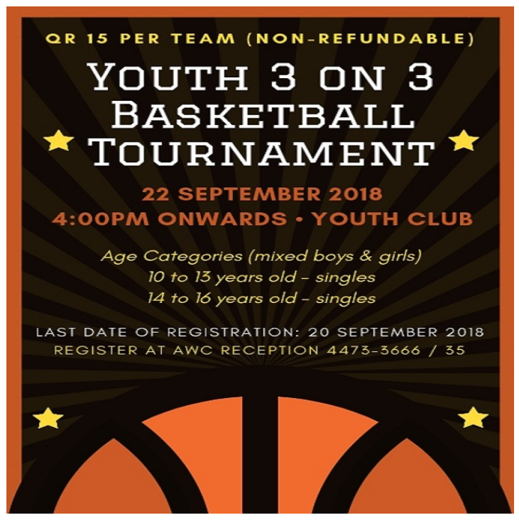 Youth 3 on 3 Basketball Tournament