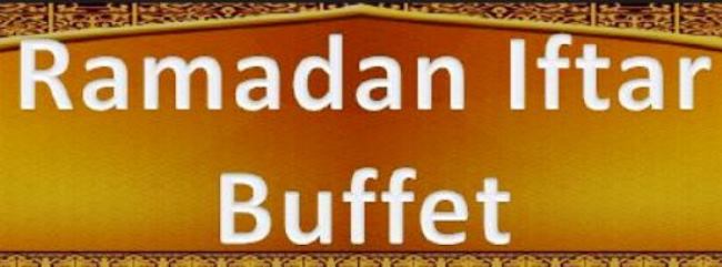 Iftar Buffet Menu