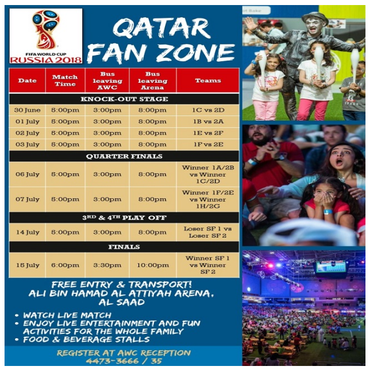 FIFA World Cup 2018: Qatar Fan Zone