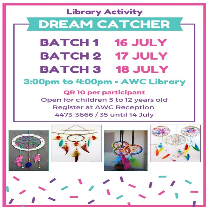 Library Activity: Dream Catcher