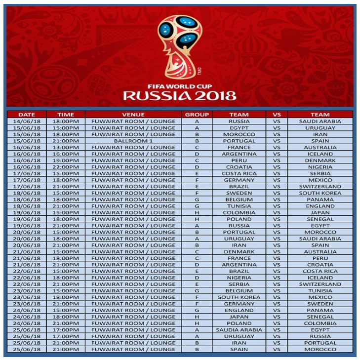 Fifa World Cup Russia 2018