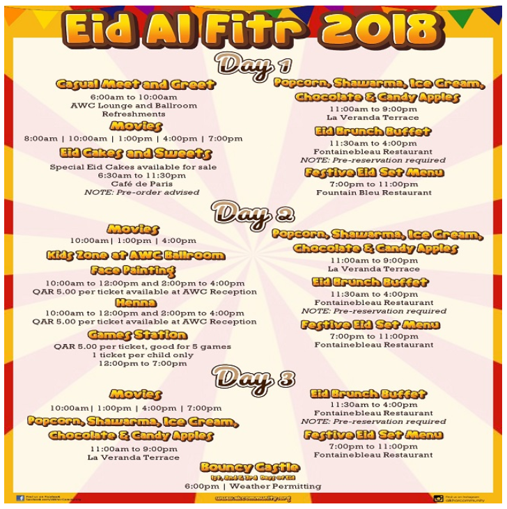 Eid Al Fitr 2018