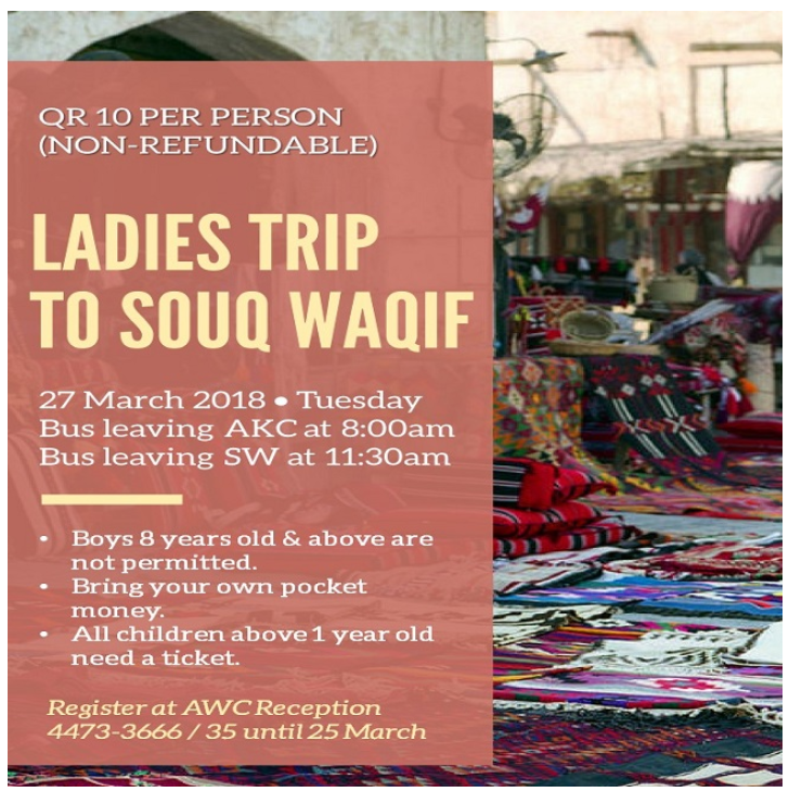 Ladies Trip to Souq Waqif