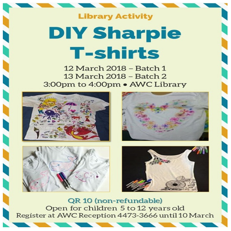 DIY Sharpie T-shirts