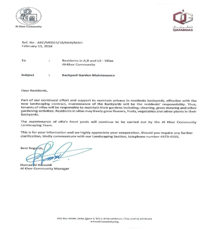 Backyard Garden Maintenance