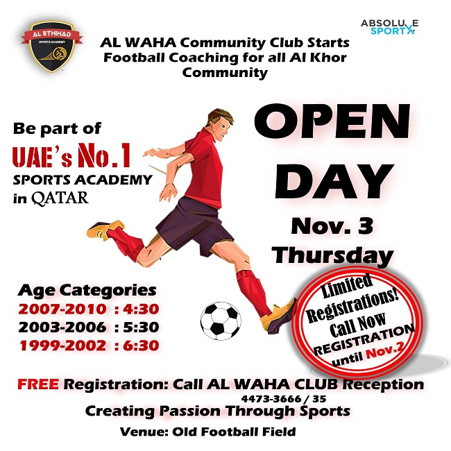Football Coaching OPEN DAY