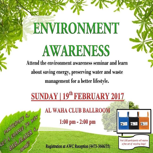 Environment Awareness Seminar