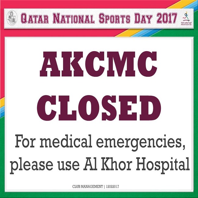 AKCMC Closure on QNSD 2017
