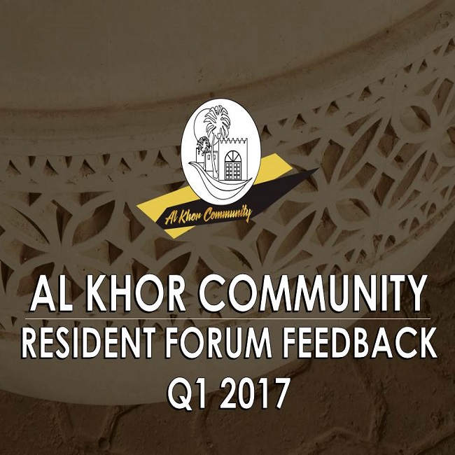 Q1 2017 AKC Resident Forum Feedback