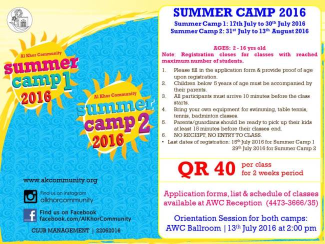 Summer Camp 2016