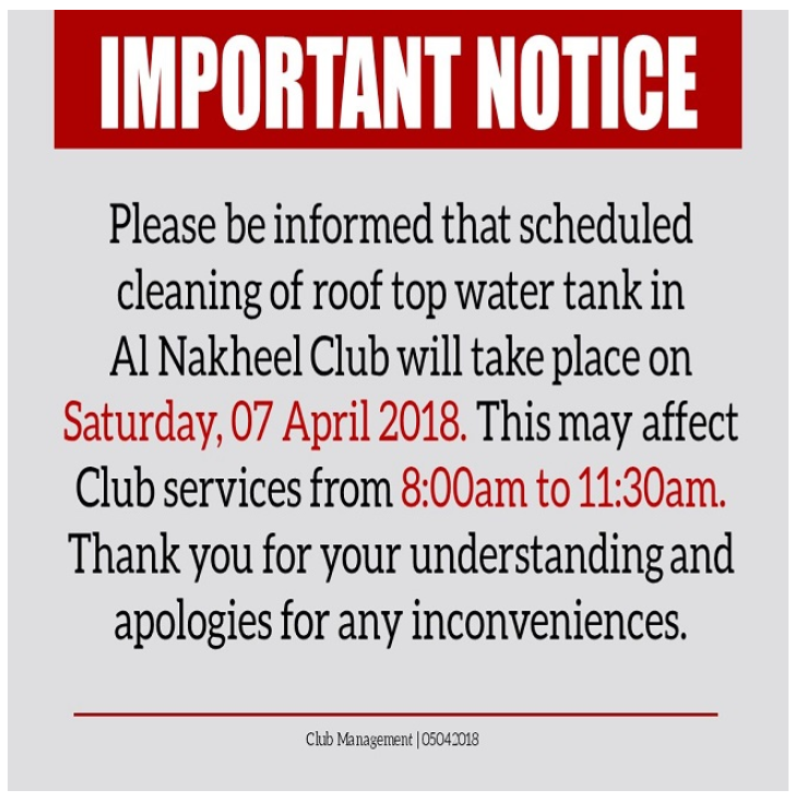 Important Notice: Roof Top Water Tank Cleaning in ANC
