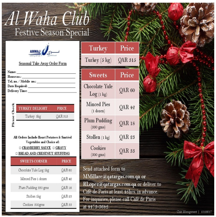 Al Waha Club Festive Season Special