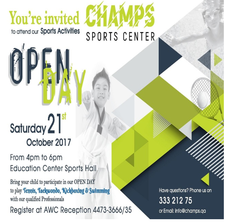 Champs Sports Center Open Day