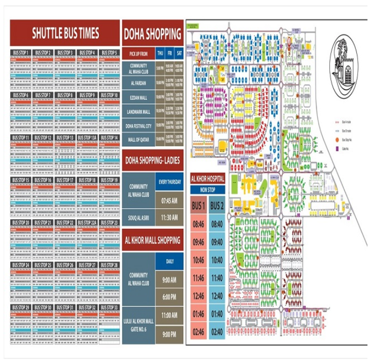 New Shuttle and Shopping Bus Schedule 2017