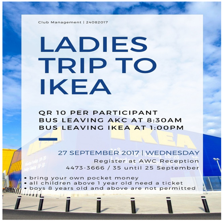 Ladies Trip to IKEA - September 2017