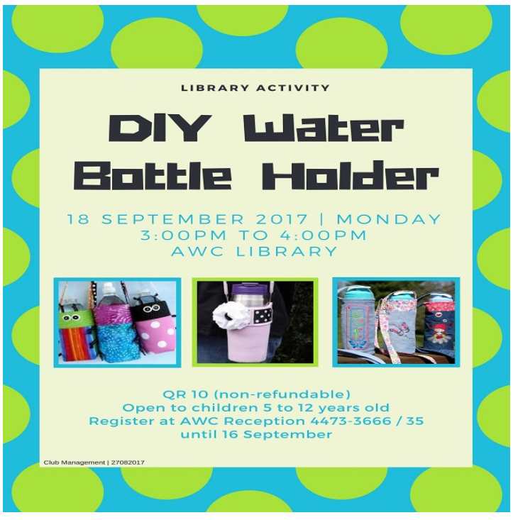 DIY Water Bottle Holder